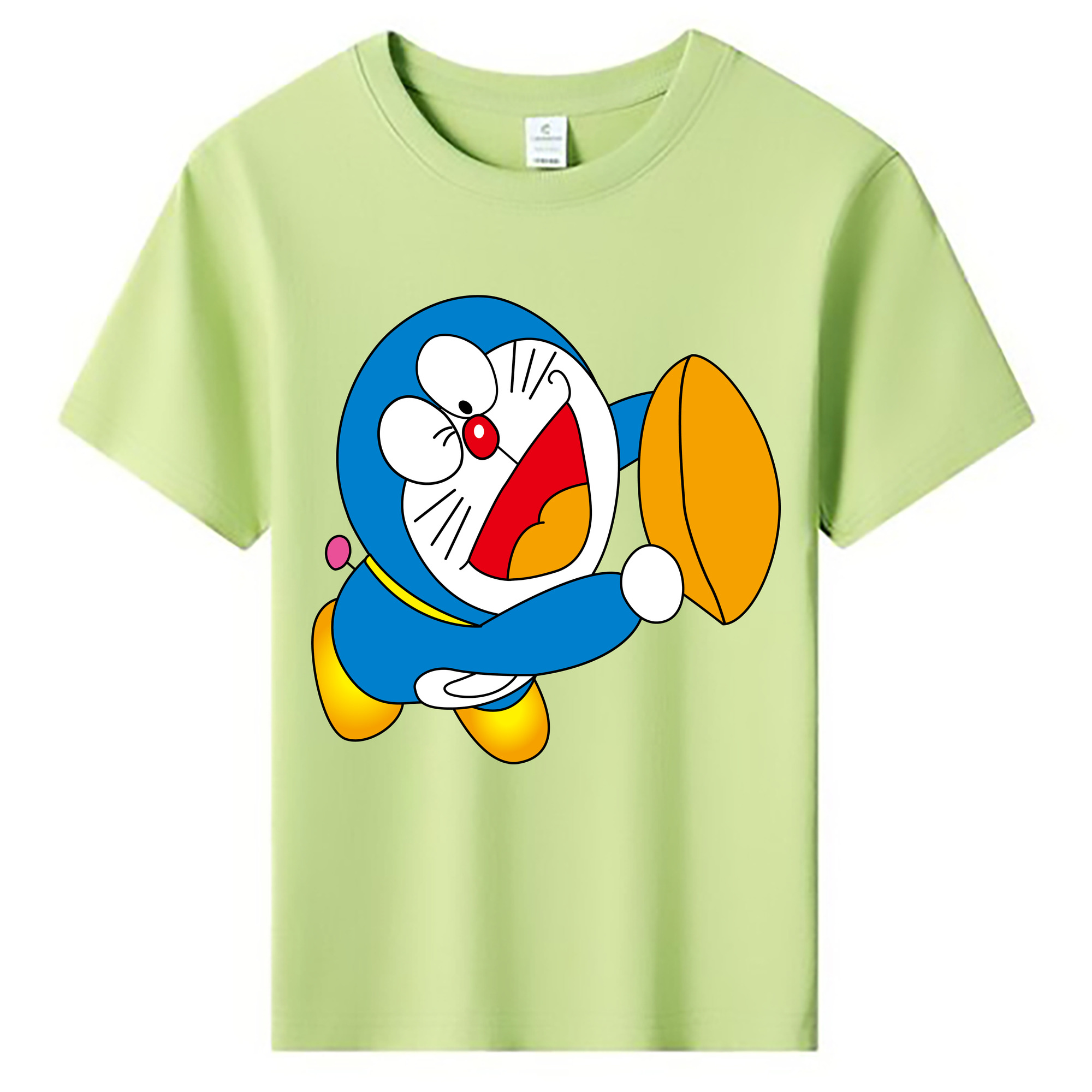 （画像用） ドラえもん Doraemon 綿100％キッズTシャツ（フロントプリント）